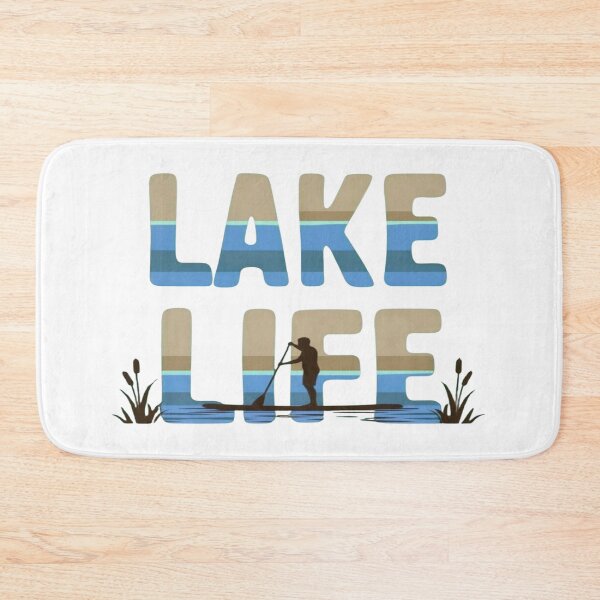 Item preview, Lake Life Paddle Board Graphic designed and sold by Friends Custom Creations.