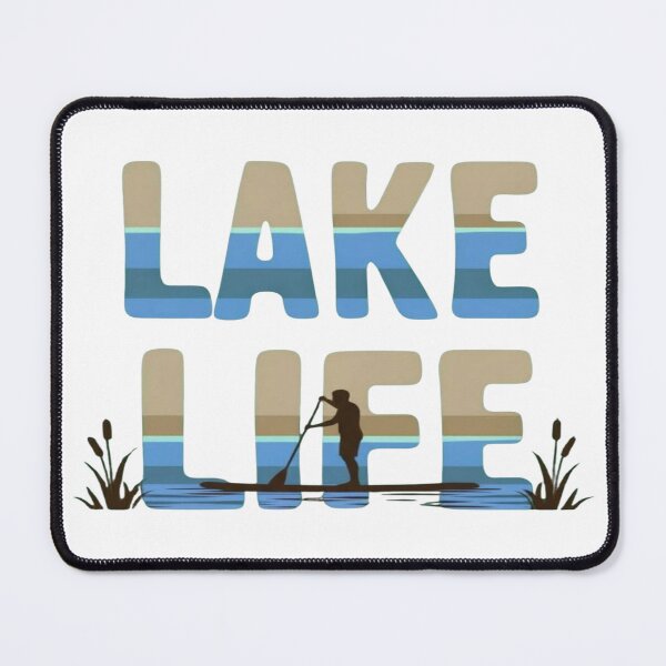 Item preview, Lake Life Paddle Board Graphic designed and sold by Friends Custom Creations.