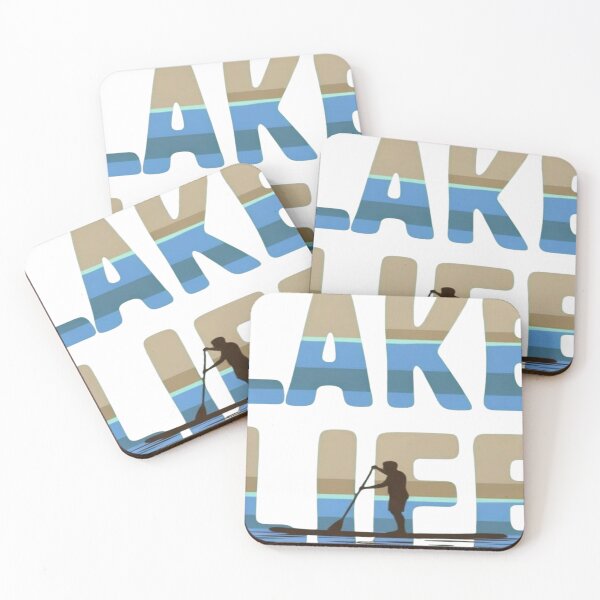Item preview, Lake Life Paddle Board Graphic designed and sold by Friends Custom Creations.