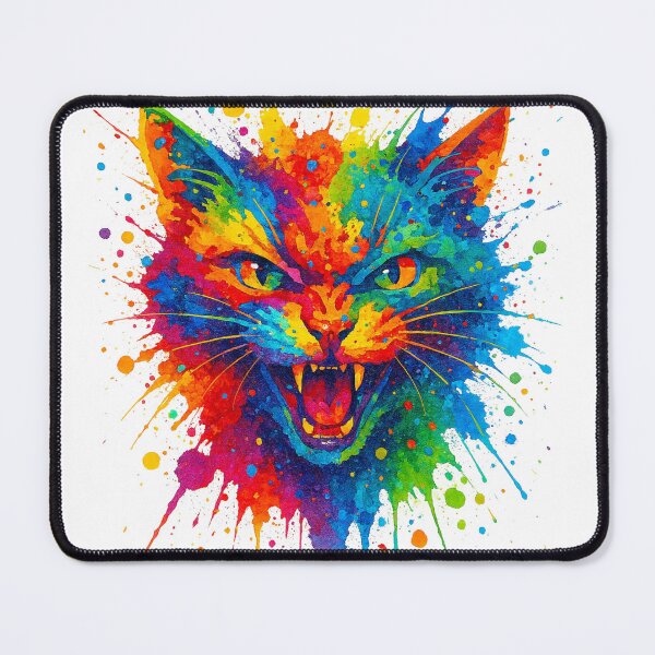Item preview, Splatter Cat designed and sold by Cats and Other Things.