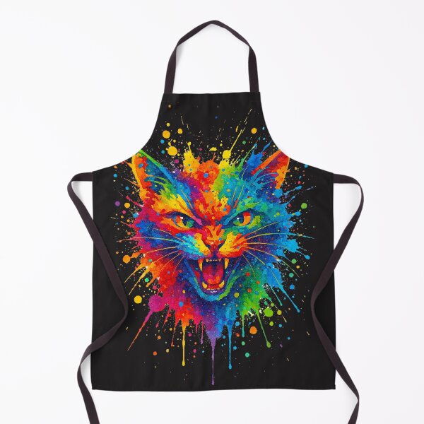 Item preview, Splatter Cat designed and sold by Cats and Other Things.