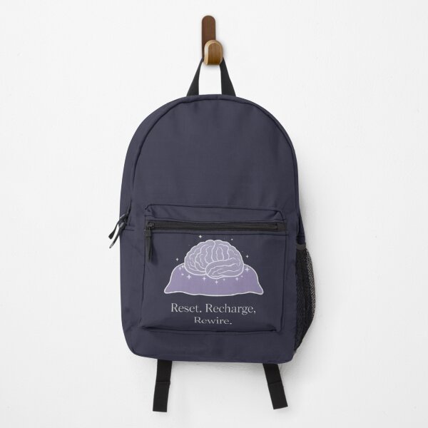Item preview, Reset. Recharge. Rewire. – Restful Brain Design for Mind Recovery & Mental Wellness | Neuroaesthetic Sleep Art designed and sold by PureBrain.
