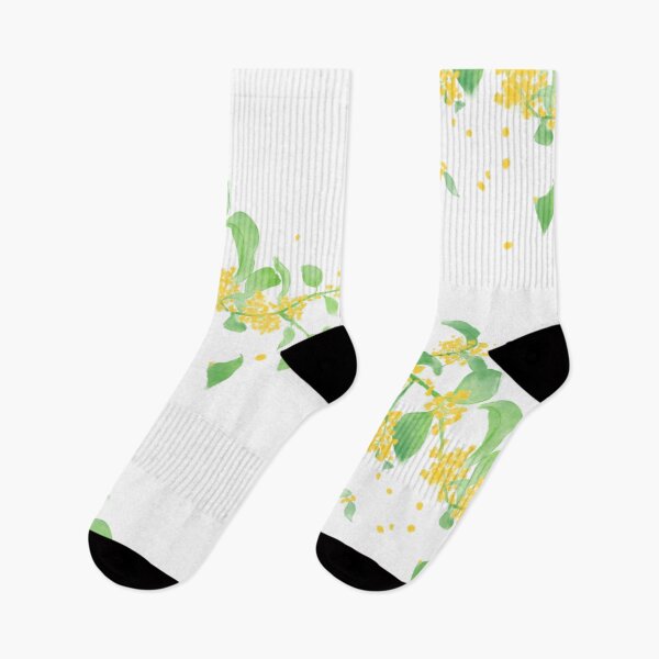 Item preview, Osmanthus Bloom — Gentle Chinese Botanical Art designed and sold by JuneW Art.