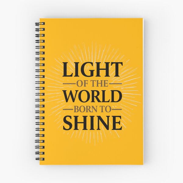Item preview, Light Of The World - Born To Shine Christmas Design designed and sold by TrueImage1.