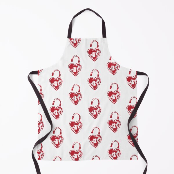 Item preview, heart Lock illustration - Valentine's day - Love designed and sold by PIXEL POP DESIGNS - Beyond the Norm!.