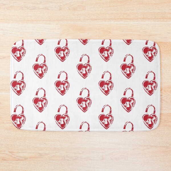 Item preview, heart Lock illustration - Valentine's day - Love designed and sold by PIXEL POP DESIGNS - Beyond the Norm!.