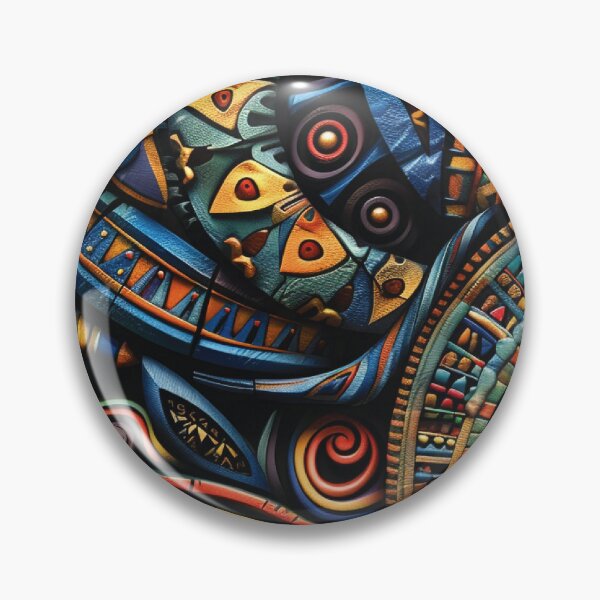 Item preview, African-Style Vibrantly Colorful Ornate Exotic Designs  designed and sold by DEC02.