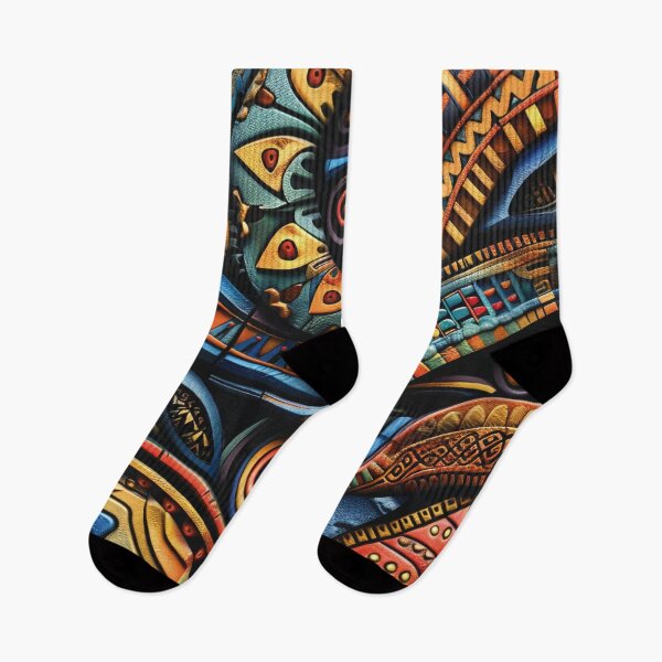 Item preview, African-Style Vibrantly Colorful Ornate Exotic Designs  designed and sold by DEC02.