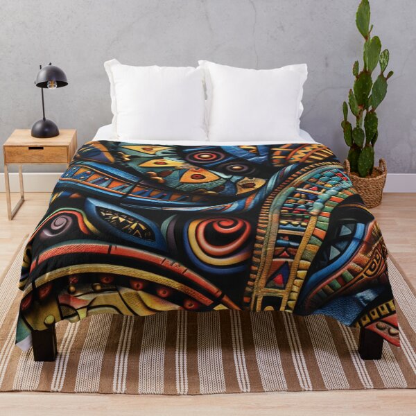 Item preview, African-Style Vibrantly Colorful Ornate Exotic Designs  designed and sold by DEC02.