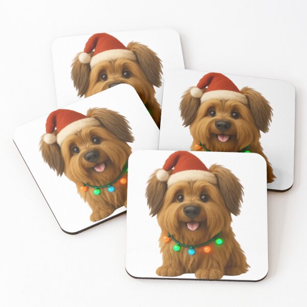 Item preview, Christmas Briard Dog designed and sold by Sillytoe.