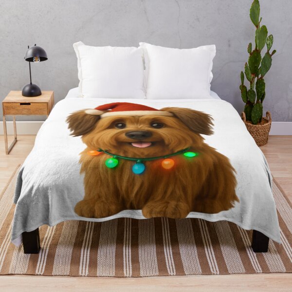 Item preview, Christmas Briard Dog designed and sold by Sillytoe.