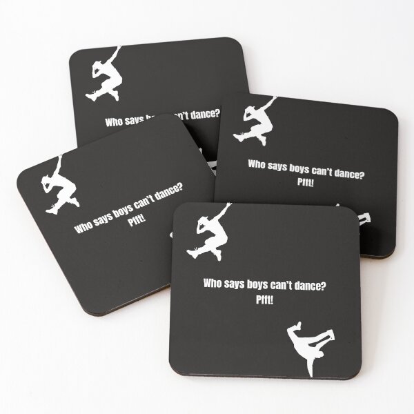Item preview, Who says boys can't dance? Pfft! designed and sold by E&I Designs.