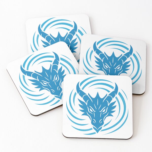 Item preview, Azure Wyvern – Breath of Storms designed and sold by DreamMachine69.