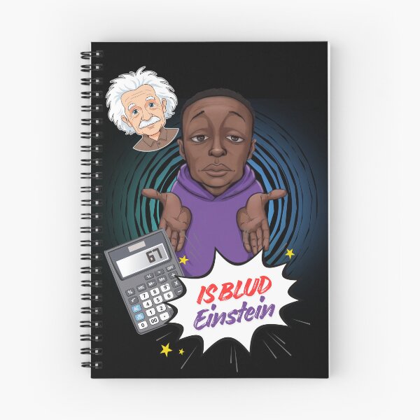Item preview, IS BLUD Einstein | Funny Meme Pop Art Design designed and sold by FlowlineVibes.
