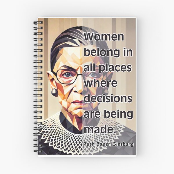 Item preview, Polygon art Feminist Icon Ruth Bader Ginsburg designed and sold by LuminaryLinesSt.