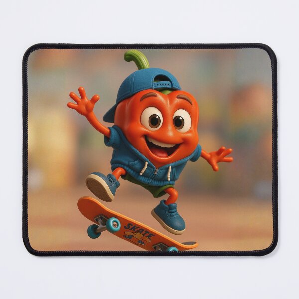 Item preview, Skater Capsicum designed and sold by Sillytoe.