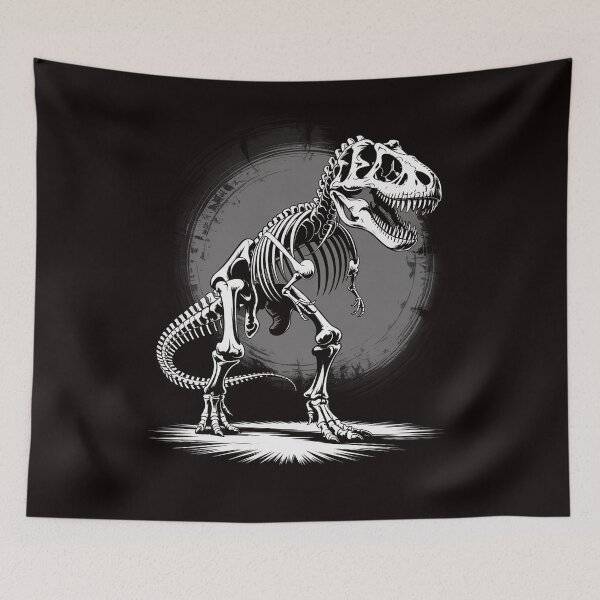 Item preview, T-Rex Fossil Skeleton Dinosaur Bones Paleontologist designed and sold by LapFemile.