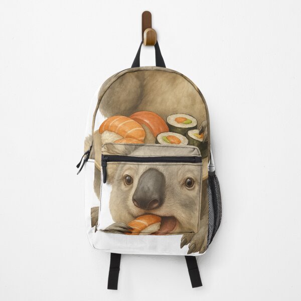 Item preview, Koala Bear Eating Sushi designed and sold by thehaywirehoney.