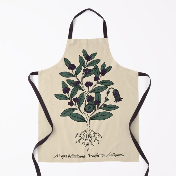 Item preview, Atropa Belladonna Diagram | Scientific Botanical Illustration | Latin Plant Print designed and sold by JACI'S STORE.