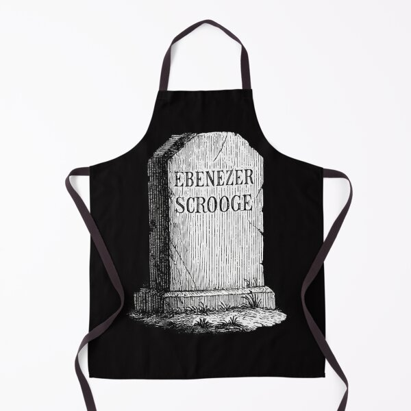 Item preview, Ebenezer Scrooge Gravestone – Victorian Etching designed and sold by Artpicto.