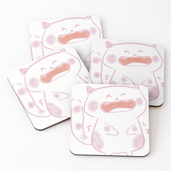 Item preview, Sweet Tea Cat — Big Yawn, Bigger Heart designed and sold by JuneW Art.