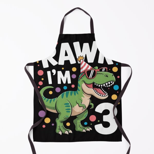 Item preview, Three Rawr I'm 3 Years Old T Rex Dinosaur 3rd Birthday Boys designed and sold by MuteElevent.