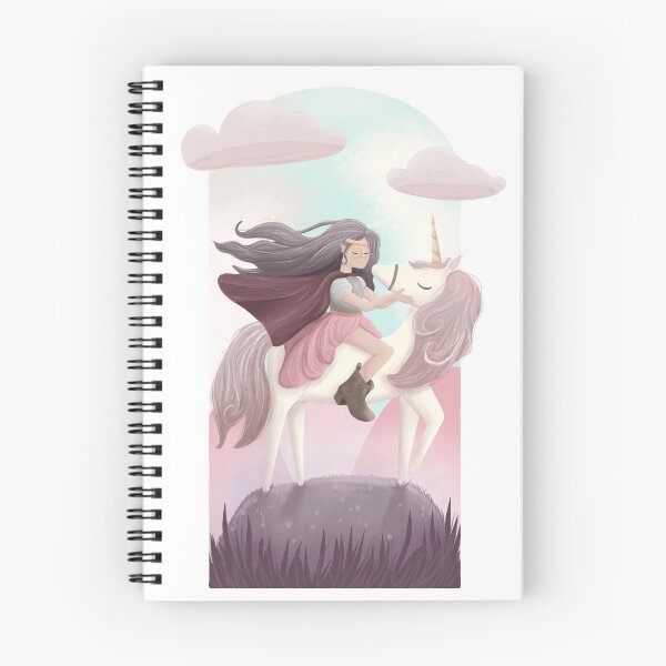 Item preview, The Warrior Princess and her Unicorn designed and sold by PineappleBec.