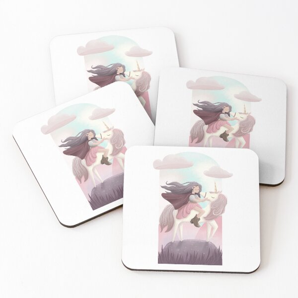 Item preview, The Warrior Princess and her Unicorn designed and sold by PineappleBec.