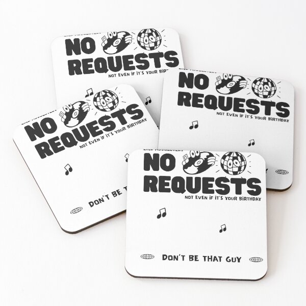Item preview, NO REQUESTS designed and sold by TOP_TEES.