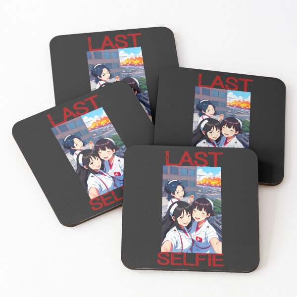Item preview, LAST SELFIE Anime Limited Edition Print designed and sold by santo ✝abú.