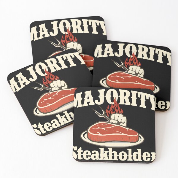 Item preview, Majority Steakholder designed and sold by designbykev.