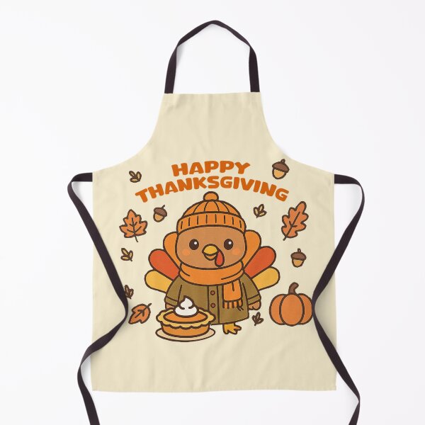 Item preview, Kawaii Turkey – Cozy Autumn Aesthetic – Happy Thanksgiving Design designed and sold by TshirtInk.