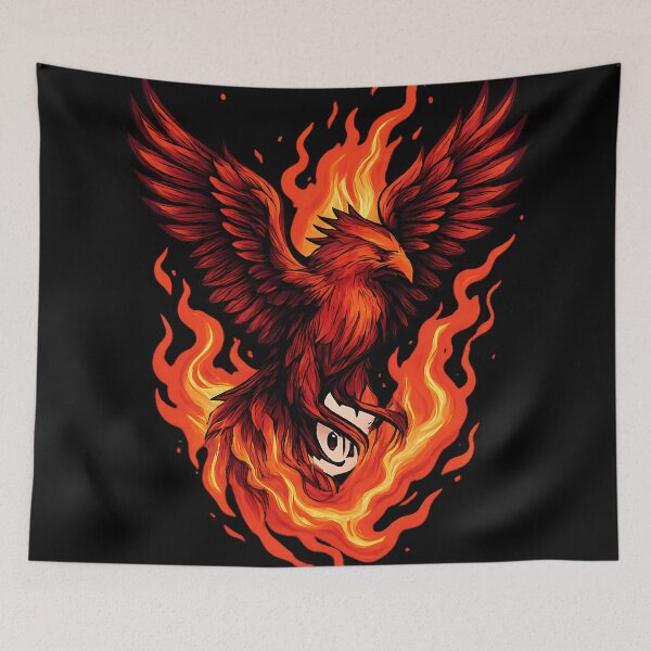 Item preview, Rise of the Phoenix – Rebirth in Flames designed and sold by Abigail-rak.