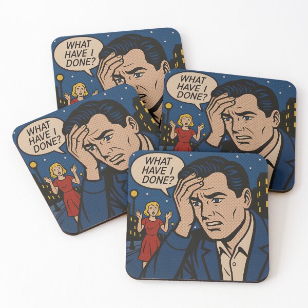 Item preview, Pop Art Retro Comic Style Emotional Expression Prints designed and sold by PinUpPizzazz.