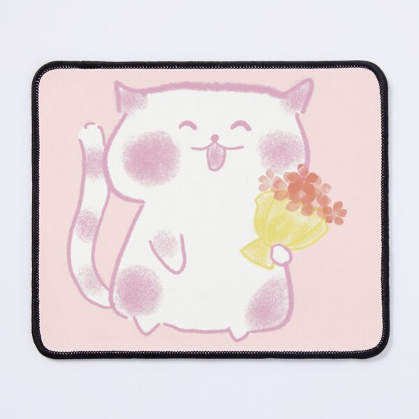 Item preview, Sweet Tea Cat — A Bouquet for You designed and sold by JuneW Art.