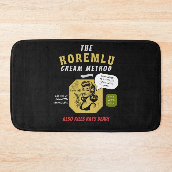 Item preview, Koremlu Cream: A Vintage Parody T-Shirt of a 1930s Beauty Nightmare designed and sold by Guilty Kick.