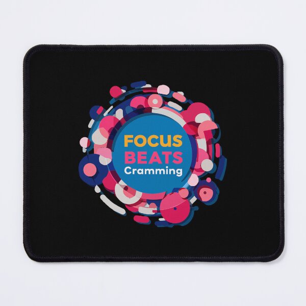 Item preview, Focused Beats Cramming Is The Calm Way To Study designed and sold by FWLKIT.