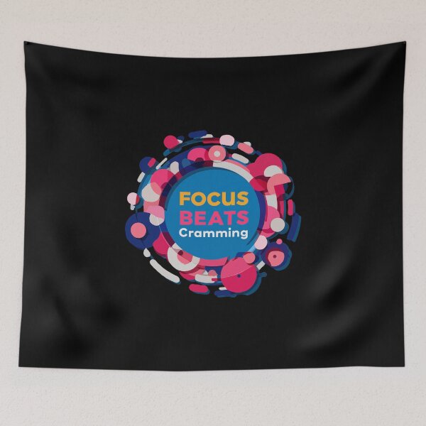 Item preview, Focused Beats Cramming Is The Calm Way To Study designed and sold by FWLKIT.