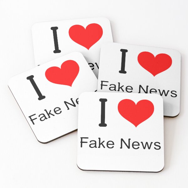 Item preview, I Love Fake News designed and sold by Psycho Jim.