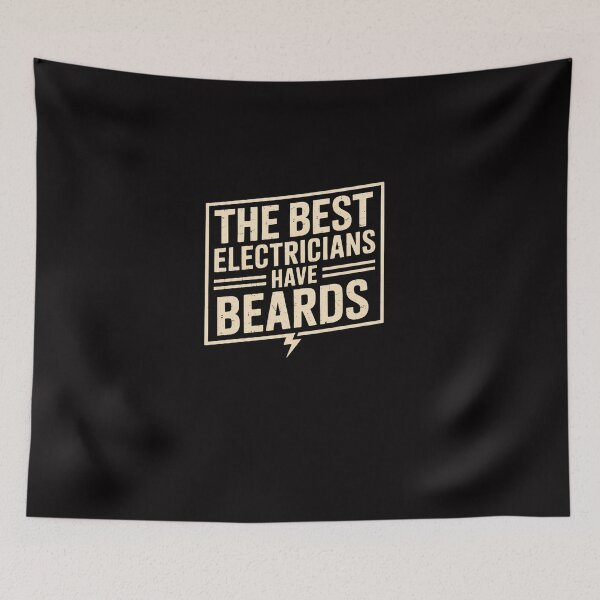 Item preview, The Best Electricians Have Beards - Beard designed and sold by Viepenny.