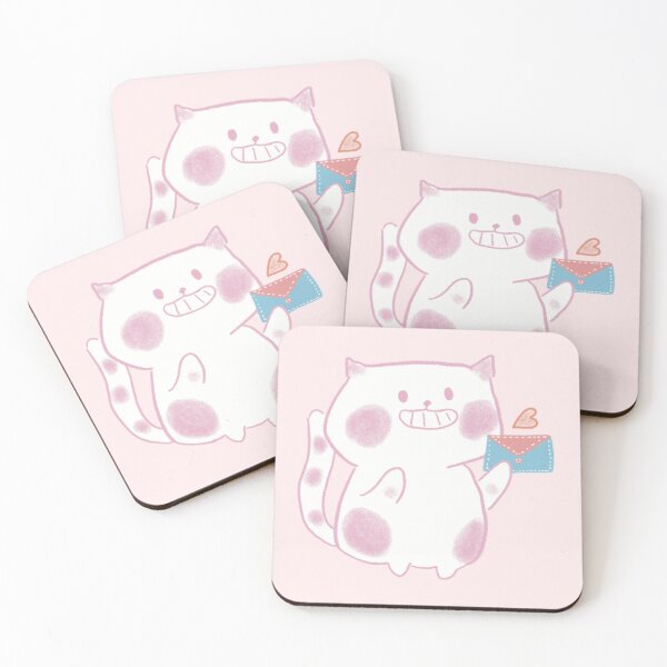Item preview, Sweet Tea Cat — Love Letter Delivery designed and sold by JuneW Art.