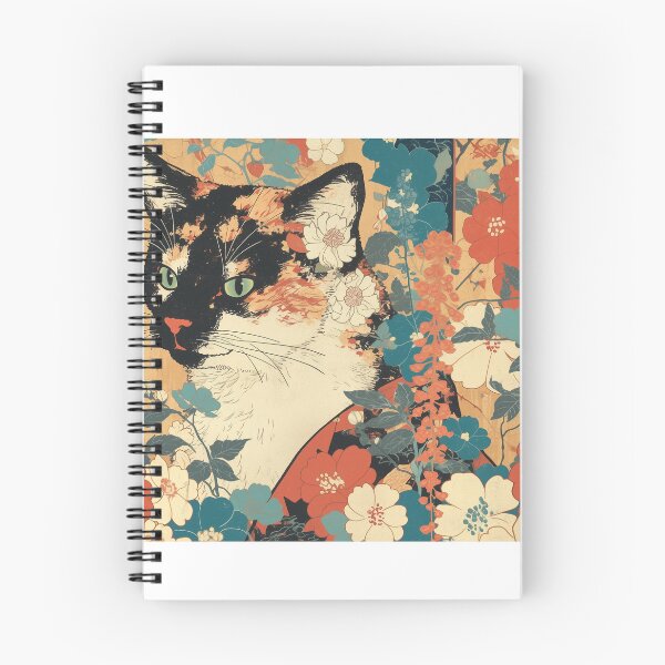 Item preview, Kawaii Japanese painting Cat 31 designed and sold by ukitsuki.