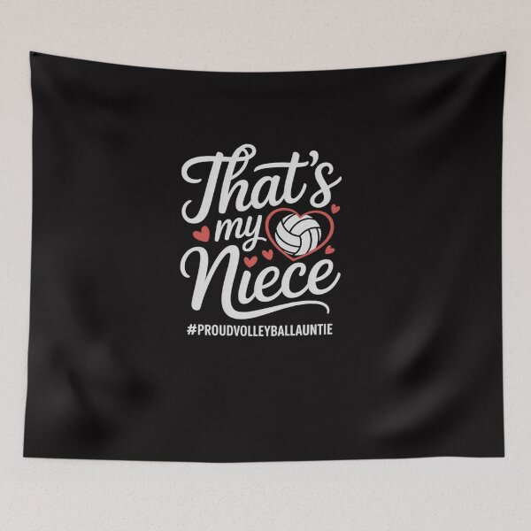 Item preview, That's My Niece Proud Volleyball Auntie Volleyball Aunt designed and sold by Viepenny.