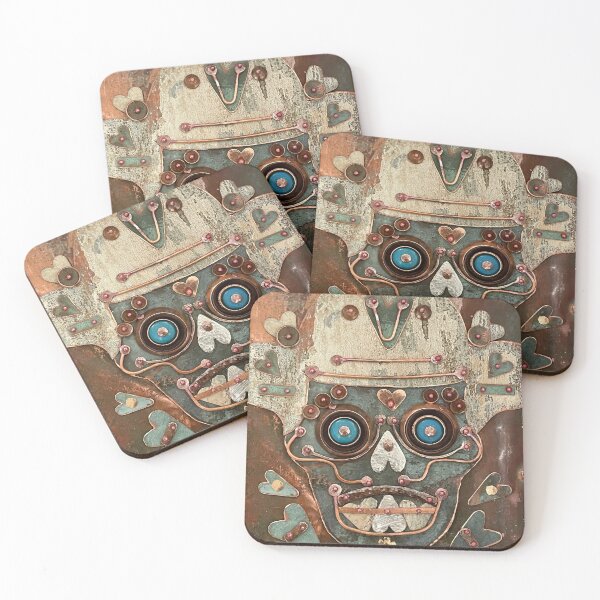 Item preview, Day of the dead, metal work, handmade designed and sold by RealART-1974.