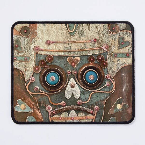 Item preview, Day of the dead, metal work, handmade designed and sold by RealART-1974.