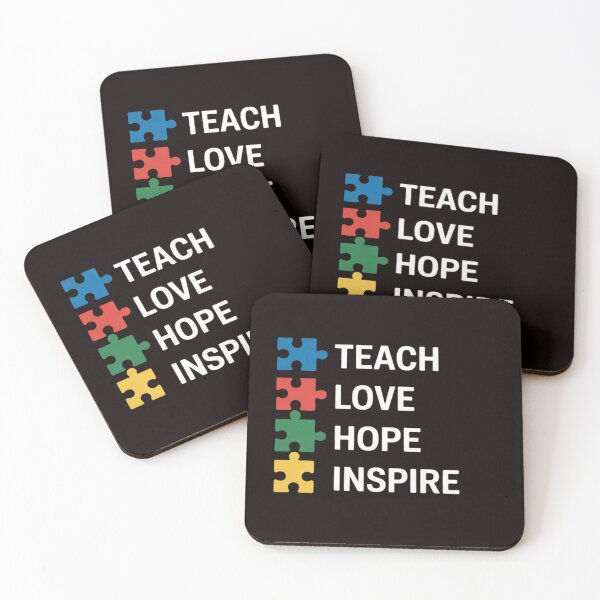 Item preview, Teach Love Hope Inspire Teaching Teacher Womens Wider Cut designed and sold by EntroRhim.