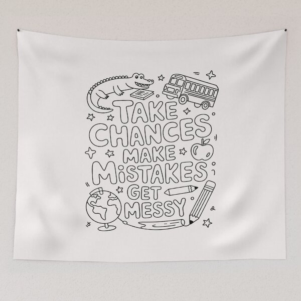 Item preview, Take Chances Get Messy  Teacher Life New Teacher Gift, Ms Frizzle Magic School Bus Motivational Teacher designed and sold by EntroRhim.