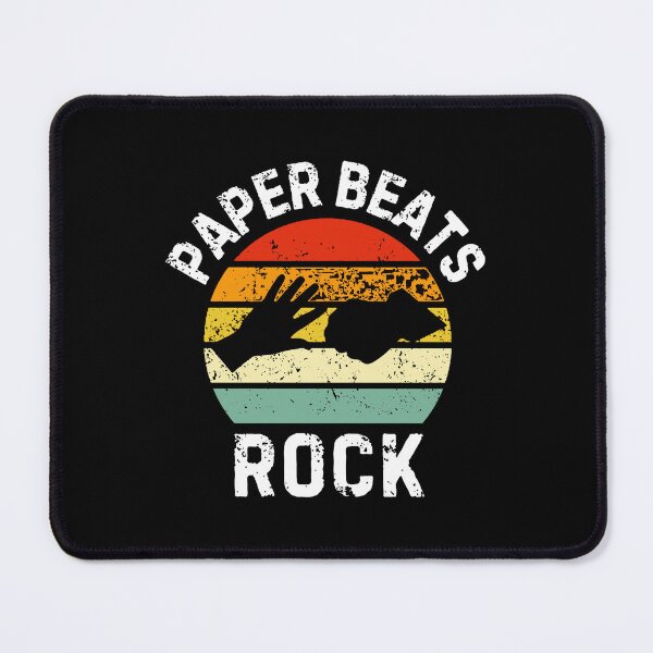 Item preview, paper beats rock  designed and sold by josephinedigreg.