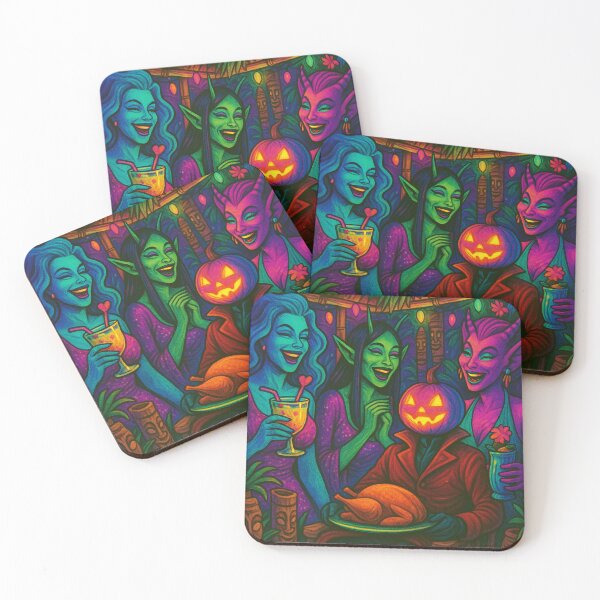 Item preview, Headless Horseman Island Feast: Tropical Thanksgiving with Monsters and Mai Tais designed and sold by TheHorsemanRidesAgain.
