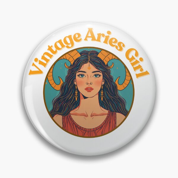 Item preview, Vintage Aries Girl designed and sold by Vintage City.